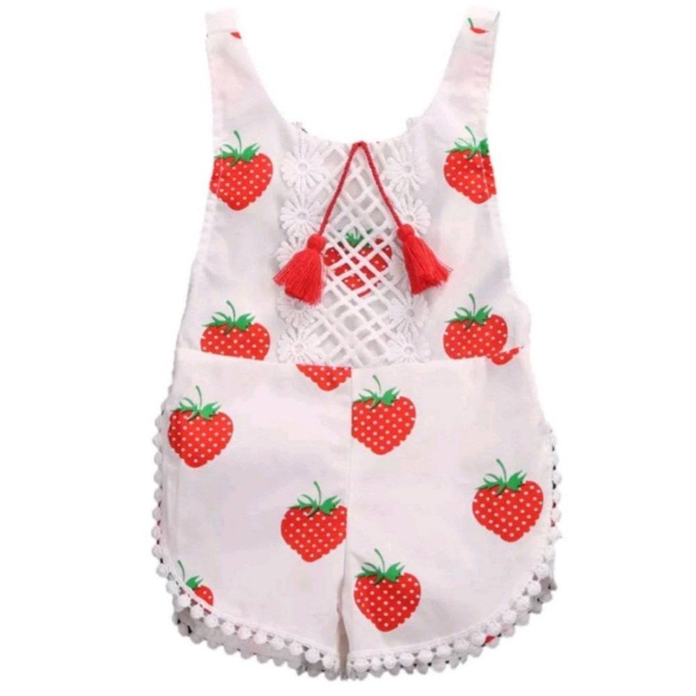 Strawberry Shortcake Baby Outfit